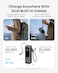 Anker Power Bank, 25,000mAh 165W Ultra-Fast Portable Charger for Dual Laptops, Fast Charging Battery Pack with Built-In and Retractable Cables, For iPhone 17/16 Series, Samsung, and More