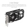 ASUS Dual Nvidia GeForce RTX 3050 6GB OC Edition Gaming Graphics Card - PCIE 4.0, 6GB GDDR6 Memory, HDMI 2.1, DisplayPort 1.4a, 2-Slot Design, Axial-tech Fan Design, 0dB Technology, Steel Bracket