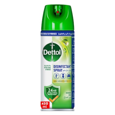 Dettol All in One Disinfectant Spray, Morning Dew Scent, 450ml