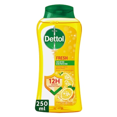 Dettol Fresh Shower Gel &amp; Body Wash, Citrus &amp; Orange Blossom, 250ml