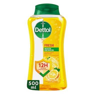 Dettol Fresh Shower Gel &amp; Body Wash, Citrus &amp; Orange Blossom, 5000ml