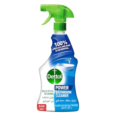 Dettol Bathroom Cleaner Spray Bottle, 500ml