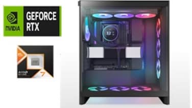 كمبيوتر ألعاب - Ryzen 7 9850X3D / RTX 5080 16GB / 32GB DDR5 / 1TB NVMe SSD - أسود