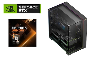 كمبيوتر ألعاب - Ryzen 7 9800X3D / RTX 5070 12GB / 32GB DDR5 / 1TB NVMe SSD - أسود