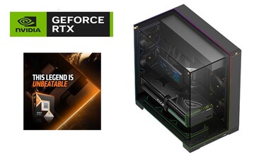 كمبيوتر ألعاب - Ryzen 7 9800X3D / RTX 5070 Ti 16GB / 32GB DDR5 / 1TB NVMe SSD - أسود