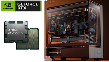 كمبيوتر ألعاب - Ryzen 5 7600 / RTX 5060 8GB / 16GB DDR5 / 1TB NVMe SSD - أسود