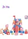 Toy Box Dolls Hair Decor DIY Hair Beads Comb Rubber Band Toy Set Kit for Kids Girl Pretend Play Toy Gift