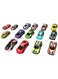 Toy Box 12-Piece Metal Pull Back Cars Jumping Flip Stunt Toy Model Cars