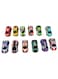 Toy Box 12-Piece Metal Pull Back Cars Jumping Flip Stunt Toy Model Cars