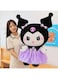 kuromi 30cm Kuromi Plush Doll Stuffed Soft Toy Birthday Gifts for Children Adults and Anime Fans