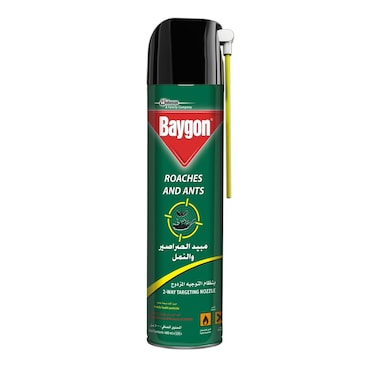 Baygon Roach and Ant killer with Dual Nozzle 400 ML