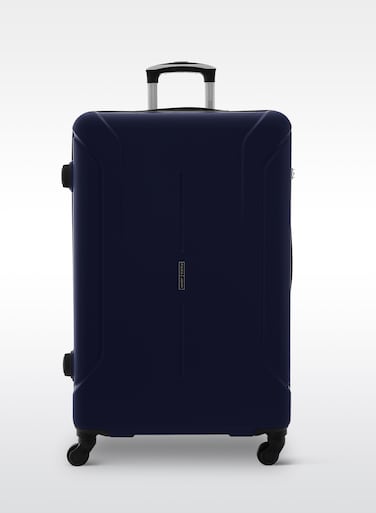 Spectrum Carry-On Luggage Trolley Bag - Navy Blue