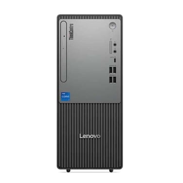 كمبيوتر مكتبي لينوفو ThinkCentre Neo 50t G5 (12UD00BUAX) – إنتل كور i5-13400، ذاكرة 32 جيجابايت، قرص صلب SSD بسعة 1 تيرابايت، ويندوز 11، لوحة مفاتيح وفأرة سلكية
