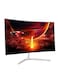 شاشة Acer EDA270 ZBMIIPX-69 – 27 بوصة منحنية، IPS، دقة Full HD، معدل تحديث 280Hz، زمن استجابة 1ms، منافذ HDMI و DisplayPort، اللون أسود