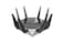 راوتر الألعاب ASUS ROG Rapture GT-AXE11000 ثلاثي النطاق بتقنية WiFi 6E قابل للتوسيع، بديل لراوترات 4G و5G، نطاق 6 جيجاهرتز، منفذ 2.5 جيجاهرتز، تسريع ألعاب ثلاثي المستويات، دمج VPN