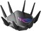 راوتر الألعاب ASUS ROG Rapture GT-AXE11000 ثلاثي النطاق بتقنية WiFi 6E قابل للتوسيع، بديل لراوترات 4G و5G، نطاق 6 جيجاهرتز، منفذ 2.5 جيجاهرتز، تسريع ألعاب ثلاثي المستويات، دمج VPN