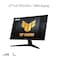 شاشة ألعاب ASUS مقاس 27 بوصة بدقة 1080 بكسل ومعدل تحديث 280 هرتز وزمن استجابة 1 مللي ثانية وتقنية HDR مع تقنيتي FreeSync و G-SYNC - VG279QM1A