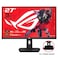 شاشة ألعاب ASUS ROG Strix مقاس 27 بوصة بدقة QHD (2560x1440) وتقنية HDR400 ومنفذ USB-C (XG27ACS)، معدل تحديث 180 هرتز، زمن استجابة 1 مللي ثانية، تقنية IPS سريعة