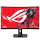 شاشة ألعاب ASUS ROG Strix XG32WCMS بمنفذ USB Type-C - 32 بوصة (31.5 بوصة قابلة للعرض) بدقة 2560x1440، منحنية، 280 هرتز (أعلى من 144 هرتز)، زمن استجابة 1 مللي ثانية (GTG)، تقنية VA سريعة