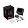 مبرد مائي ASUS ROG Ryujin III WB LCD لوحدة المعالجة المركزية - مبرد مائي من Asetek مزود بـ 178 زعنفة تبريد دقيقة ولوحة تبريد من سبائك النحاس، شاشة LCD مقاس 3.5 بوصة، مروحة VRM مدمجة، وصلات ROG، أسود