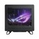 مبرد مائي ASUS ROG Ryujin III WB LCD لوحدة المعالجة المركزية - مبرد مائي من Asetek مزود بـ 178 زعنفة تبريد دقيقة ولوحة تبريد من سبائك النحاس، شاشة LCD مقاس 3.5 بوصة، مروحة VRM مدمجة، وصلات ROG، أسود