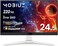 BenQ MOBIUZ EX251 24.5" FHD 220Hz 1ms GTG, AMD FreeSync DP 1.2 HDMI 2.0 USB Gaming Monitor 99% sRGB AMD FreeSync AI Game Color Mode 2.5W Built-in Speakers, KSA Version - 3 Yr Warranty