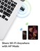 محول واي فاي Cudy AC1300 USB 3.0 لأجهزة الكمبيوتر، دونجل واي فاي USB، 5 جيجاهرتز / 2.4 جيجاهرتز، واي فاي USB 3.0، محول لاسلكي لأجهزة الكمبيوتر المكتبية والمحمولة، متوافق مع أنظمة التشغيل Windows 7/8/8