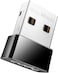 Cudy AC650 650Mbps WiFi Dongle, 433Mbps + 200Mbps USB Wireless WiFi Adapter For PC With SoftAP Mode - Nano Size, Compatible With Windows XP/7/8/8.1/10, Mac OS 10.6~10.11 (WU650)