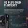 مبرد Cooler Master MWE Gold 1050 V2 معياري بالكامل، بقدرة 1050 واط، وكفاءة 80+ ذهبية، ومروحة FDB هادئة مقاس 140 مم، وموصلين EPS، ومقاومة عالية للحرارة، وضمان لمدة 10 سنوات