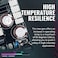 مبرد Cooler Master MWE Gold 1050 V2 معياري بالكامل، بقدرة 1050 واط، وكفاءة 80+ ذهبية، ومروحة FDB هادئة مقاس 140 مم، وموصلين EPS، ومقاومة عالية للحرارة، وضمان لمدة 10 سنوات