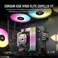 مبرد المعالج السائل Corsair iCUE H150i Elite CAPELLIX XT - مراوح AF120 RGB Elite - مشعاع 360 مم - متوافق مع معالجات Intel LGA 1700، 1200، 115X، 2066 و AMD AM5، AM4