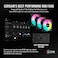 مبرد المعالج السائل Corsair iCUE H150i Elite CAPELLIX XT - مراوح AF120 RGB Elite - مشعاع 360 مم - متوافق مع معالجات Intel LGA 1700، 1200، 115X، 2066 و AMD AM5، AM4