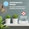 جهاز توجيه D-Link AX3000 WiFi 6 Mesh - تصميم عصري صديق للبيئة - أداء عالي - غني بالميزات - مزود بتقنية الذكاء الاصطناعي - أدوات الرقابة الأبوية - يغطي مساحة تصل إلى 2800 قدم مربع - شبكة قابلة للتوسيع