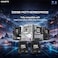 لوحة أم جيجابايت Z890 AORUS Pro ICE Intel Core Ultra (Series 2) LGA 1851، ATX، DDR5، 5X M.2، PCIe 5.0، Thunderbolt 4، WIFI7، 5GbE LAN، EZ-Latch