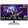 GAMEON 32&rdquo; VA Gaming Monitor &ndash; FHD 1920x1080, 240Hz, 1ms Response Time, Edge-Lit LED Display, FreeSync G-Sync Support, HDMI 2.1 Port, Console Compatible, Smooth Gameplay, GOP32FHD240VA - Black