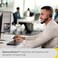 سماعة رأس ستيريو سلكية Jabra Engage 40 مع تحكم مدمج في المكالمات، وتقنية إلغاء الضوضاء بميكروفونين، وكابل USB-A - متوافقة مع جميع منصات الاتصالات الموحدة الرائدة - أسود