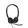 سماعة رأس ستيريو سلكية Jabra Engage 50 II مع تحكم Link Call، وتقنية إلغاء الضوضاء بثلاثة ميكروفونات، وكابل USB-C، خفيفة الوزن للغاية - معتمدة من مايكروسوفت تيمز، تعمل مع جميع المنصات الأخرى - أسود