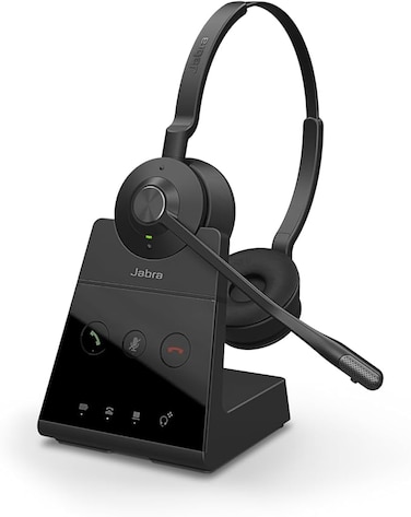 سماعة رأس لاسلكية ستيريو Jabra Engage 65، سماعة رأس ستيريو Jabra 65، 9559-553-117