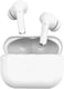 سماعات أذن لاسلكية Juiceairphones Go True، مدة تشغيل 5 ساعات، علبة شحن لاسلكية، صوت غني وواضح وقوي، أزرار تحكم متعددة الوظائف تعمل باللمس، بلوتوث 5، مقاومة للماء بمعيار IPX4 - أبيض