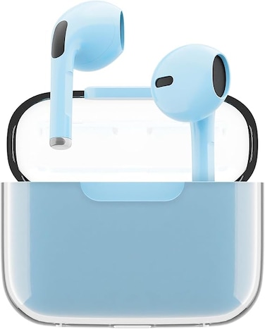 Juice Airphones Pick 'N' Mix Wireless Earbuds, Blue