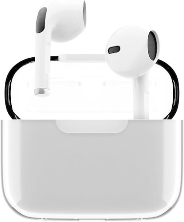 سماعات أذن لاسلكية Juice Airphones Pick 'N' Mix، لون أبيض