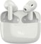 Juiceairphones Play, True Wireless Earbud headphones, 10.5 Hours PlayTime, Charging Case, Rich, Clean &amp; Punchy Sound, Multi-function touch Controls - White