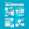 Juiceairphones Play, True Wireless Earbud headphones, 10.5 Hours PlayTime, Charging Case, Rich, Clean &amp; Punchy Sound, Multi-function touch Controls - White