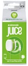 Juice 20 Watt PD Charger With 1.5m integRated Lightning Cable, Apple Lightning Mains Charger, Fast Charge, Apple MFI Certified, Compact Design With Sure Grip Technology- White Green