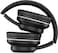 Juice Cans Go Wireless Headphones &ndash; Bluetooth Over Ear Headphones With 16H PlayTime, Foldable Design, On-Ear Controls, AUX Cable For Wired Use &ndash; Black