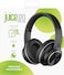 Juice Cans Go Wireless Headphones &ndash; Bluetooth Over Ear Headphones With 16H PlayTime, Foldable Design, On-Ear Controls, AUX Cable For Wired Use &ndash; Black