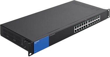 مفتاح جيجابت للأعمال من لينكسيس LGS124-EU ذو 24 منفذ