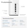 راوتر Linksys Velop Pro 7 10G Mesh WiFi 7 ثلاثي النطاق BE11000 - تغطية كاملة مع نظام Cognitive Mesh، سرعة جيجابت حقيقية 10 جيجابت في الثانية، إعداد بسيط، يغطي مساحة تصل إلى 2700 قدم مربع