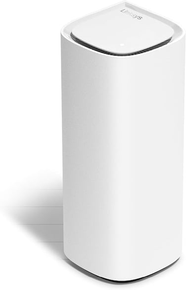 راوتر Linksys Velop Pro 7 10G Mesh WiFi 7 ثلاثي النطاق BE11000 - تغطية كاملة مع نظام Cognitive Mesh، سرعة جيجابت حقيقية 10 جيجابت في الثانية، إعداد بسيط، يغطي مساحة تصل إلى 2700 قدم مربع