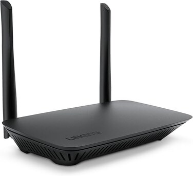 راوتر Linksys WiFi 5، تغطية تصل إلى 1500 قدم مربع، يدعم أكثر من 20 جهازًا، سرعات تصل إلى 1.2 جيجابت في الثانية (AC1200)، LN3101-AMZ، إصدار 2024